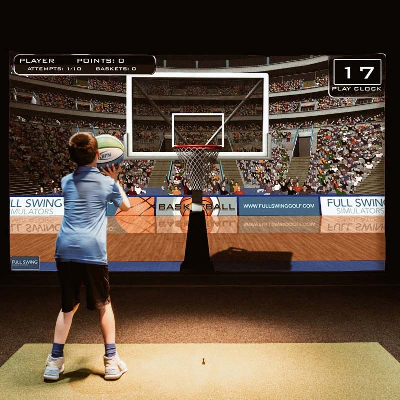 Go Beyond Golf: basketball simulator